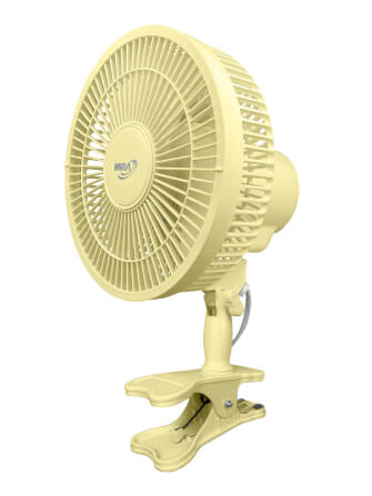 พัดลมตั้งโต๊ะ แบบหนีบ 8 นิ้ว MIRA M-73 LEMON_1